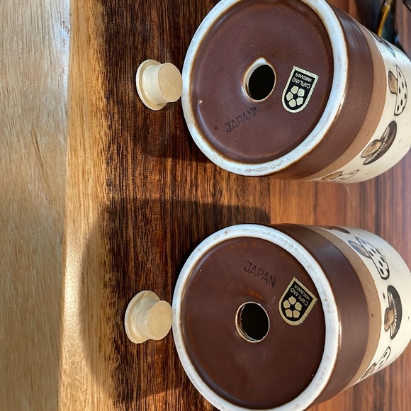 Otagiri mushroom salt and pepper stoneware - Picture 5 of 6